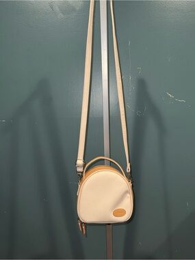 Caiul Cream Crossbody Bag with Top Handle - Like New